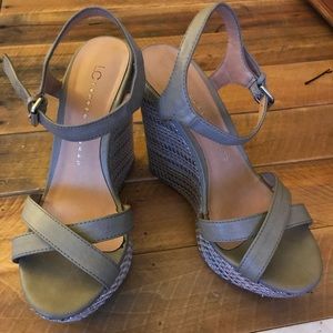 Lauren Conrad sparkly wedges